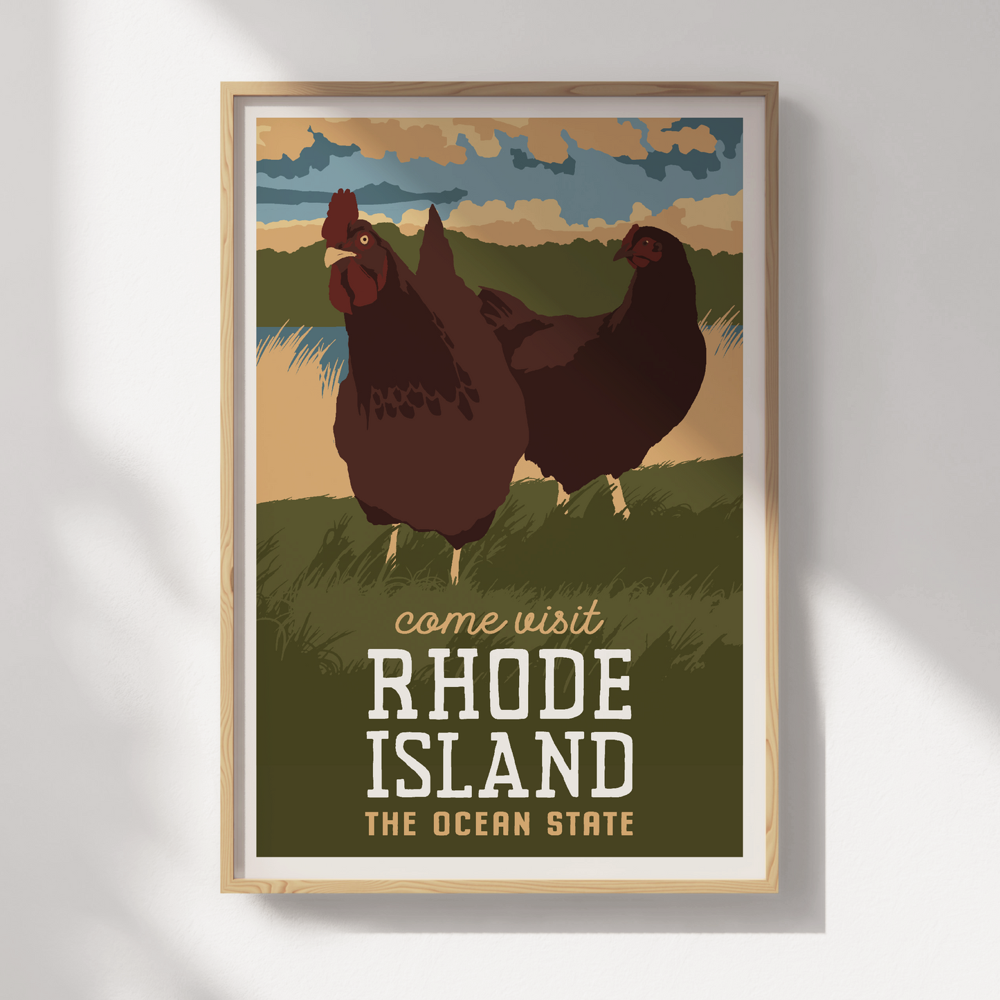 Rhode Island Travel Poster