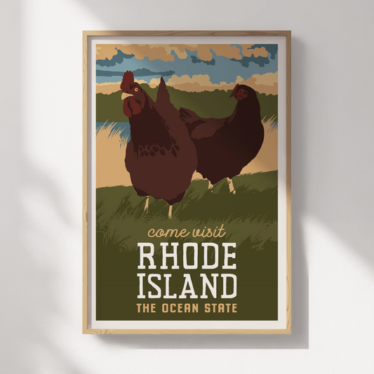 Rhode Island Travel Poster