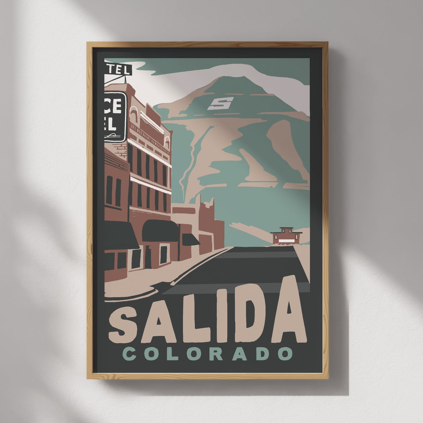 Salida, Colorado Travel Poster