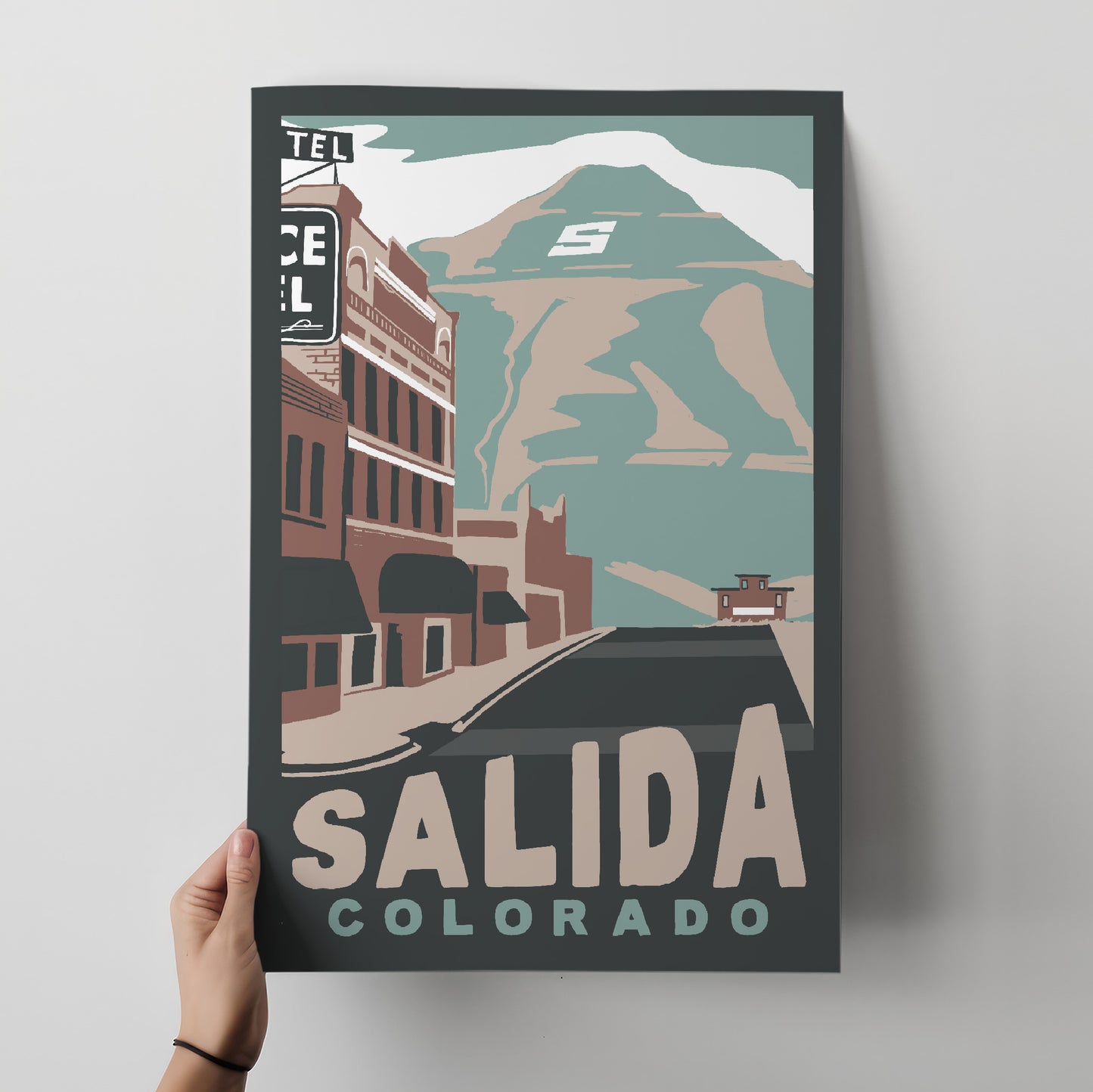 Salida, Colorado Travel Poster