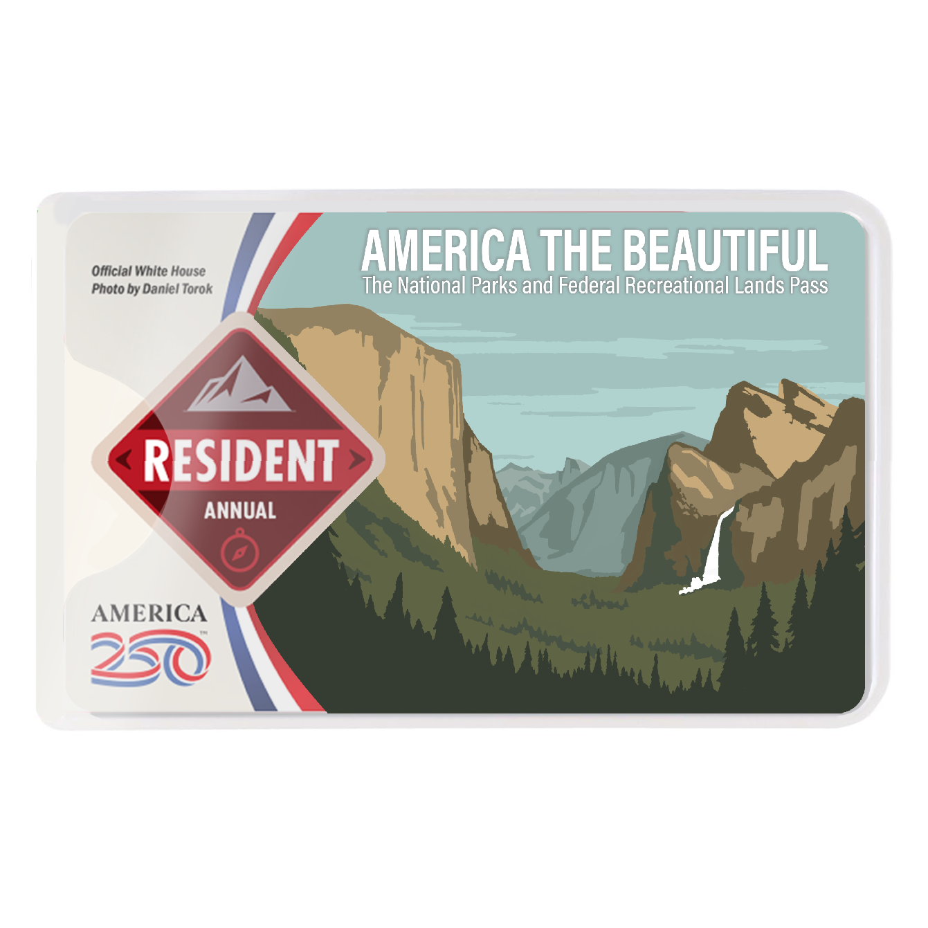 America the Beautiful National Parks Pass Sleeve