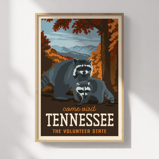 Tennessee Travel Poster