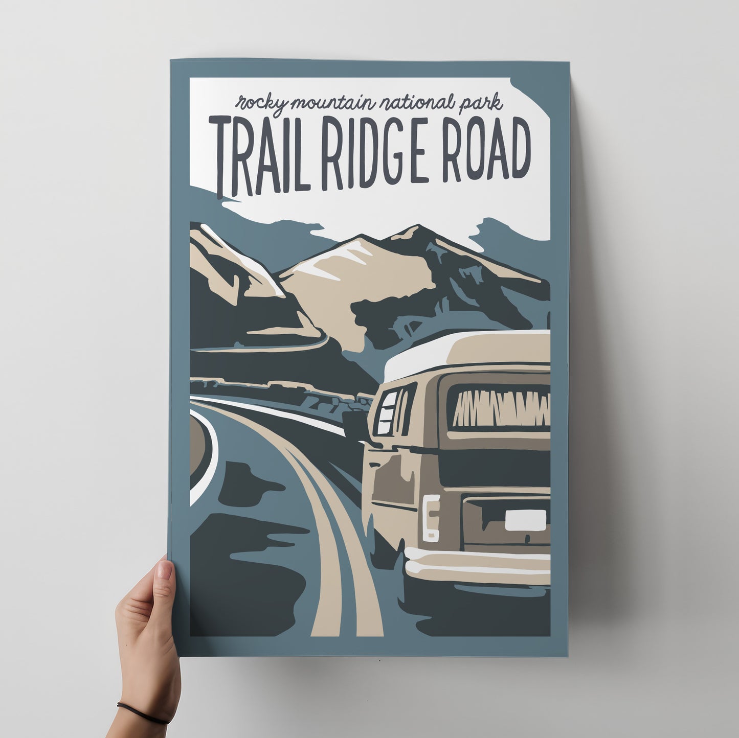 Trail Ridge Road Travel Poster