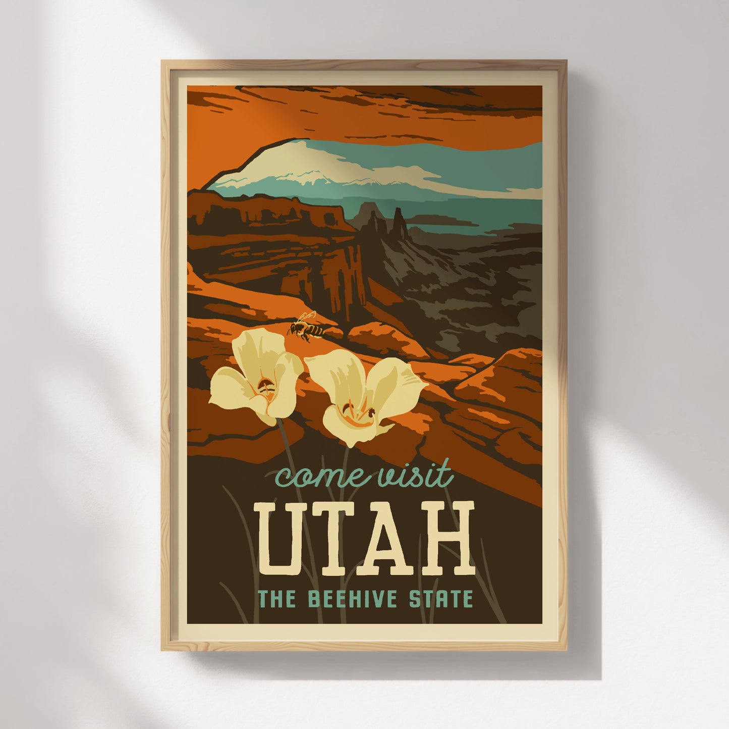 Utah Travel Poster