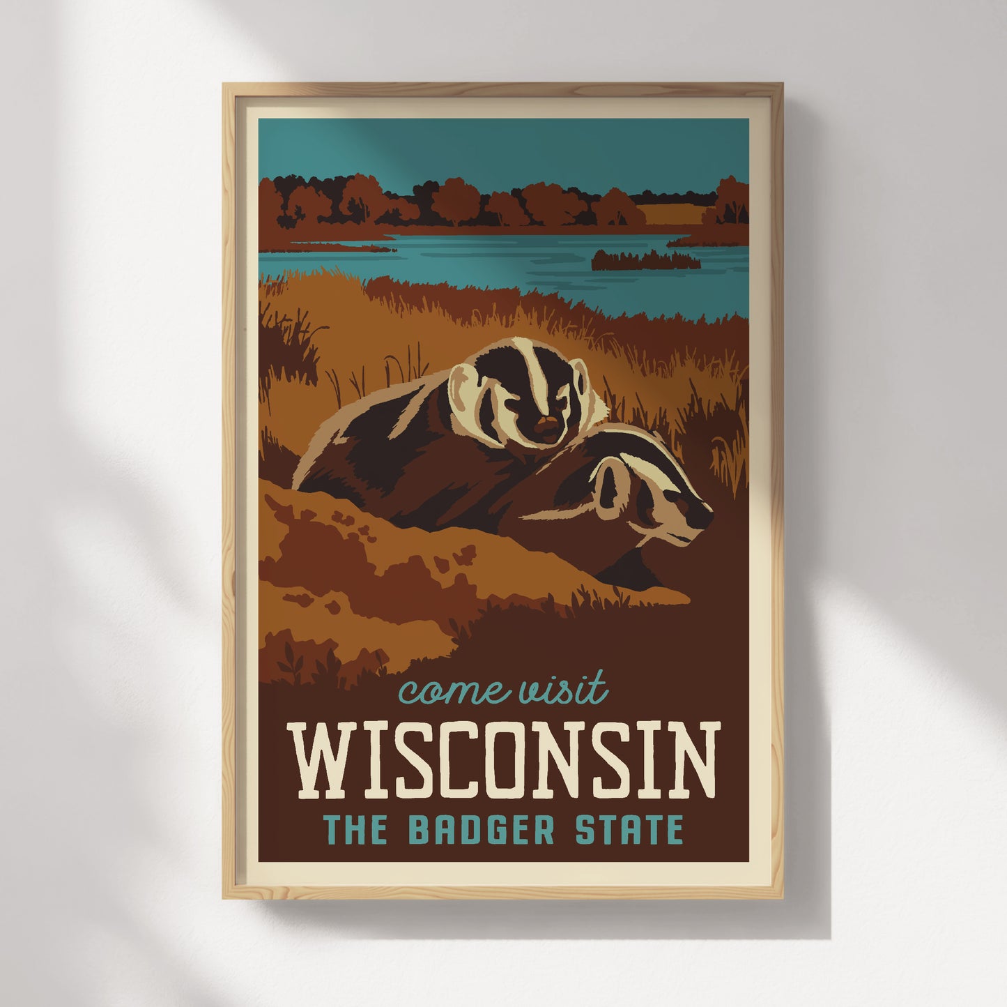 Wisconsin Travel Poster