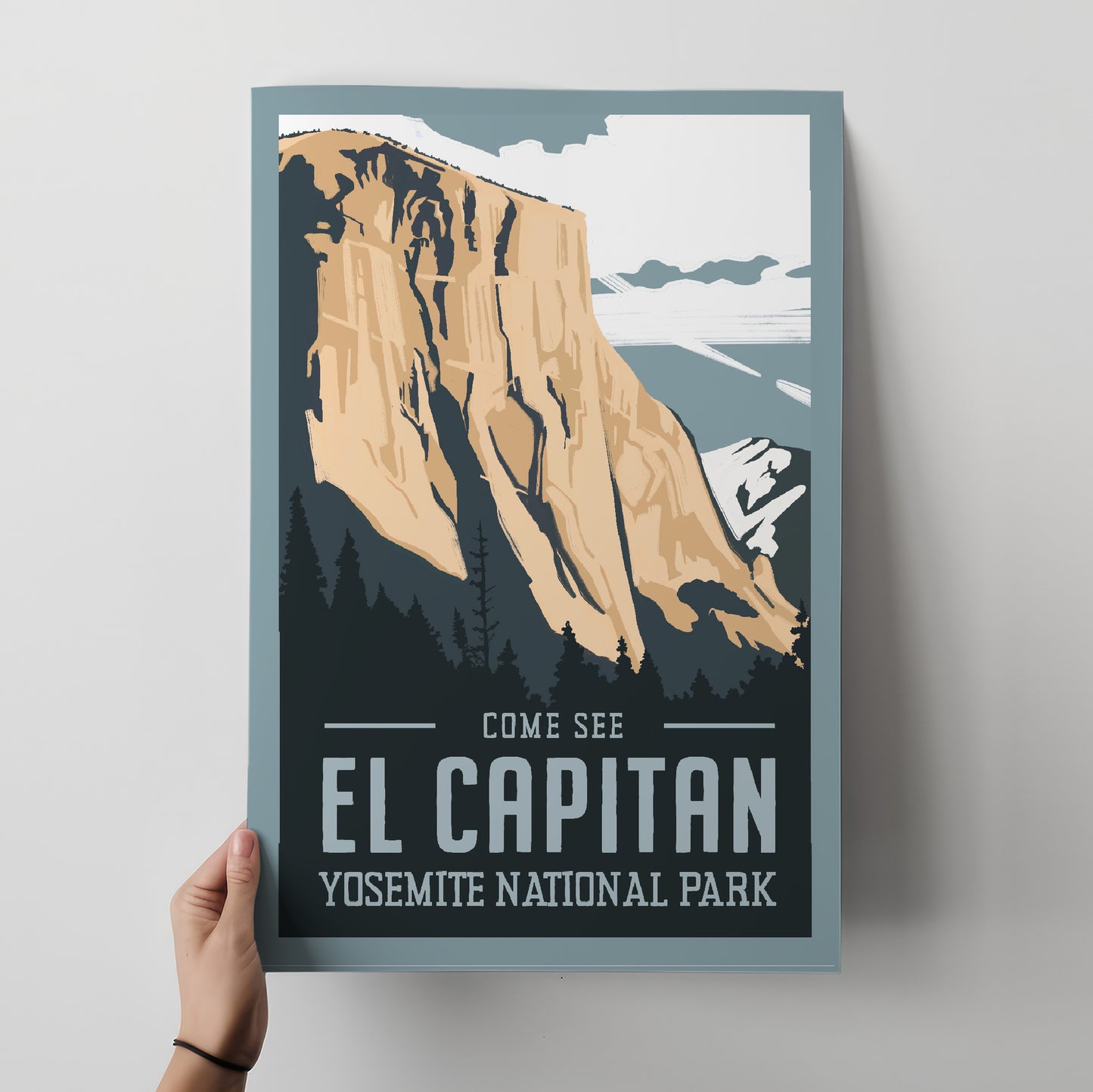 El Capitan Travel Poster