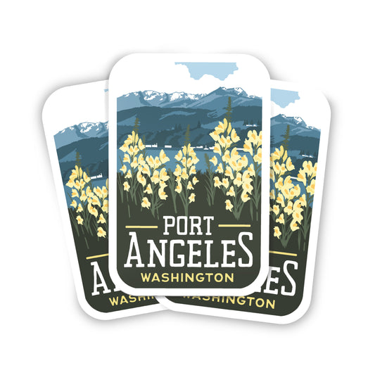 MS Port Angeles, Washington Stickers - Pack of 50 for Wholesale