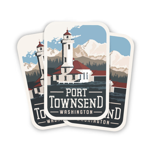 MS Port Townsend, Washington Stickers - Pack of 50 for Wholesale